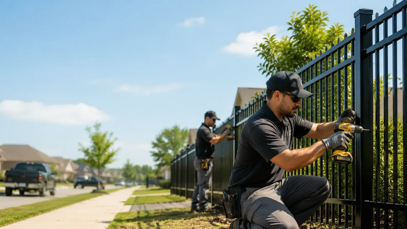 Metal Fence Installation in Antioch, IL